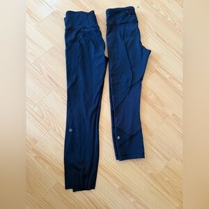 Black High-Waisted Leggings